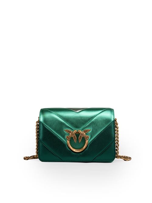 Borsa Mini Love Click Metal Green PINKO | 100067 A1YAX89Q